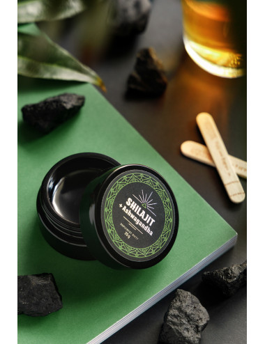 Shilajit z ashwaghandą 25g